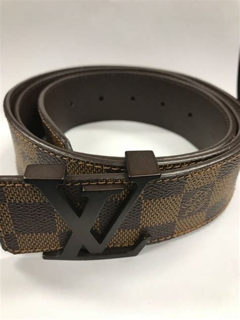 louis vuitton riem heren black|Louis Vuitton men's designer belts.